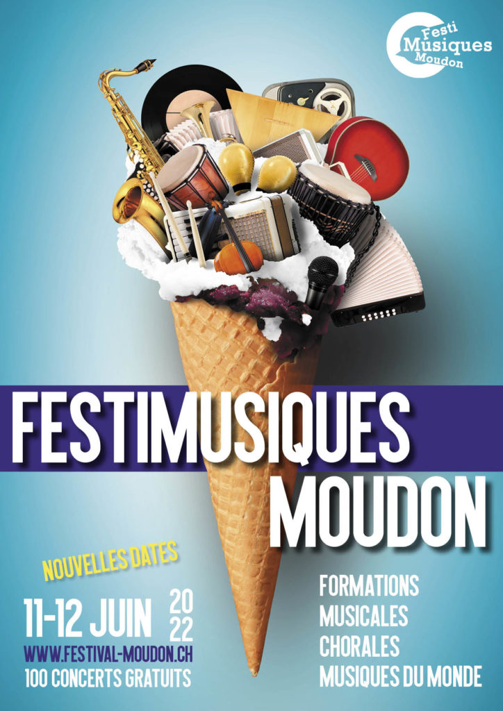 Festi Musiques Moudon - Affiche 2022